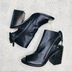 COPY - Dolce Vita Port black open toe ankle booties 8
